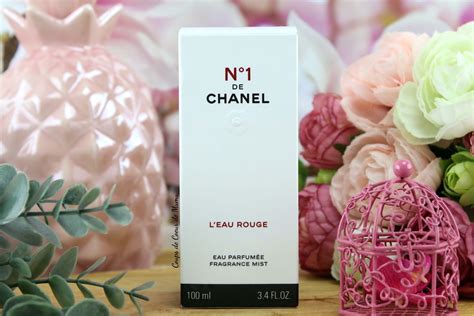 eau parfumée pour le corps chanel n1